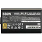 Fuente de Poder Cooler Master Elite MPX-6505-AFAG 650W Modular 80 Plus Gold ATX - Miniatura 3