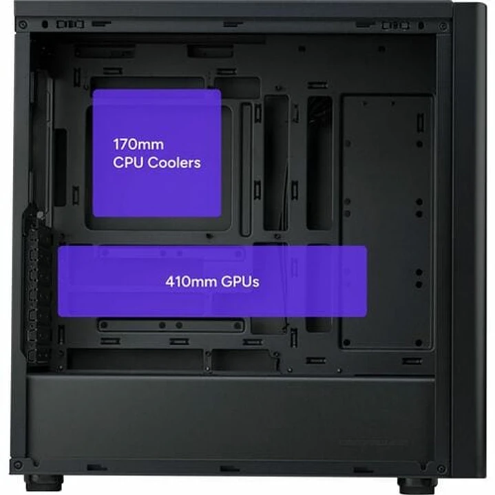 Gabinete Cooler Master Elite Series E502-KGNN-S00 Mid Tower Vidrio Templado USB-C 4