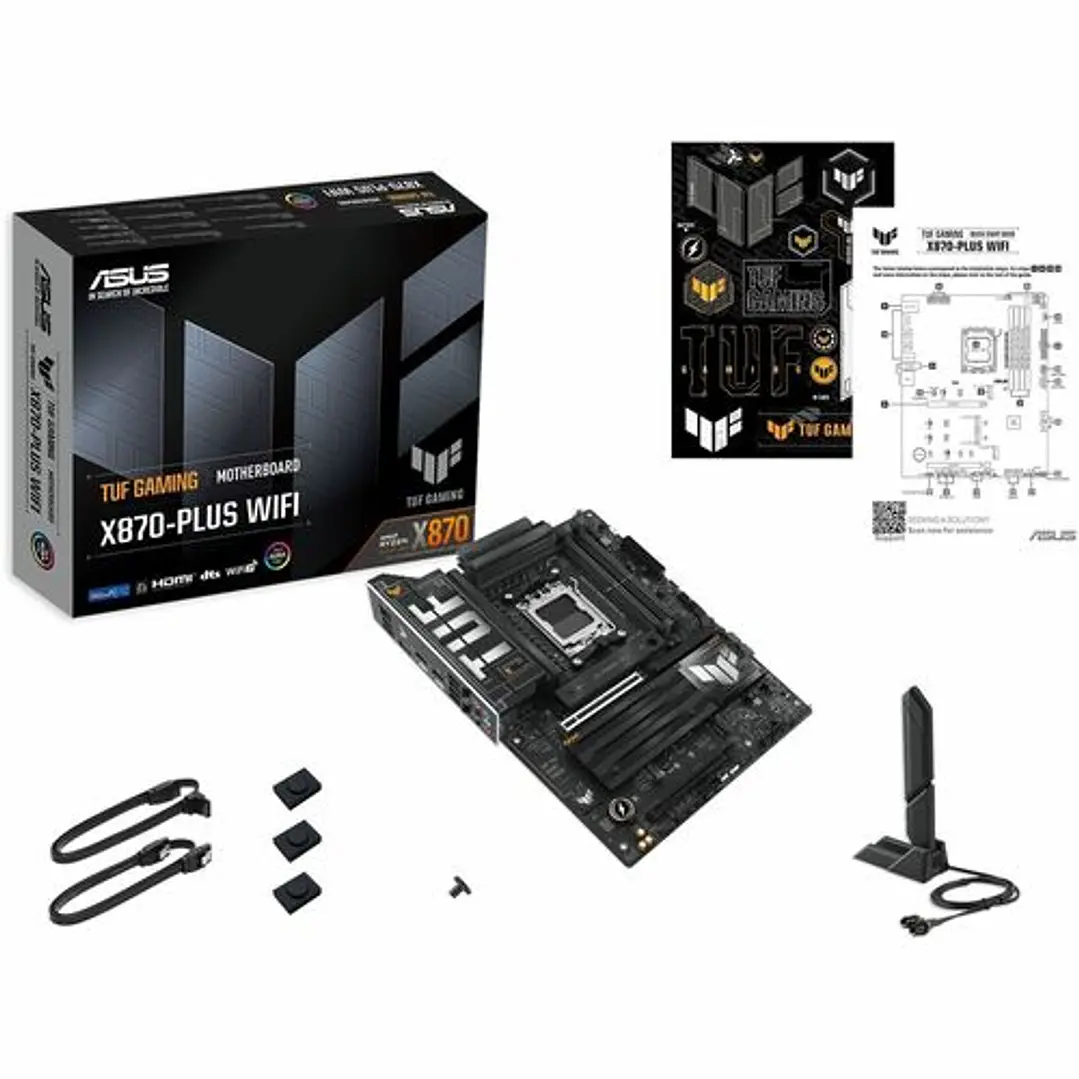 Placa Madre ASUS TUF GAMING X870-PLUS WIFI Socket AM5 DDR5 ATX 7