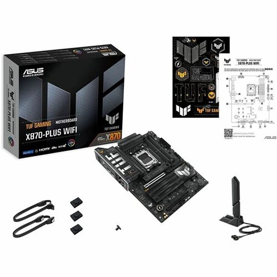 Placa Madre ASUS TUF GAMING X870-PLUS WIFI Socket AM5 DDR5 ATX 7