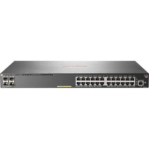 Switch HPE 2930F 24 Puertos Gigabit PoE+ 4 SFP Administrable Capa 3