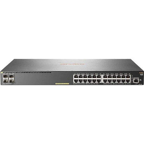 Switch HPE 2930F 24 Puertos Gigabit PoE+ 4 SFP Administrable Capa 3 1