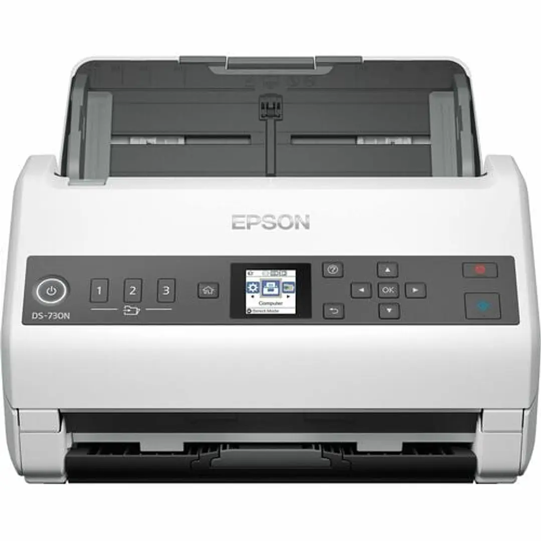 Escáner Epson DS-730N Dúplex ADF 100 Hojas 40 ppm USB 600 dpi 2