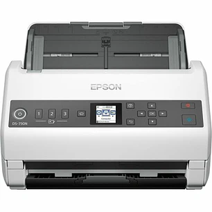 Escáner Epson DS-730N Dúplex ADF 100 Hojas 40 ppm USB 600 dpi