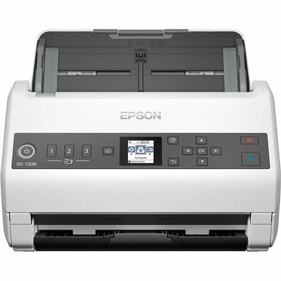 Escáner Epson DS-730N Dúplex ADF 100 Hojas 40 ppm USB 600 dpi 2