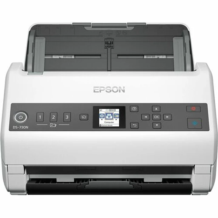 Escáner Epson DS-730N Dúplex ADF 100 Hojas 40 ppm USB 600 dpi 2
