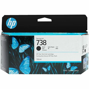 Cartucho de Tinta HP 738 Negro Original 1