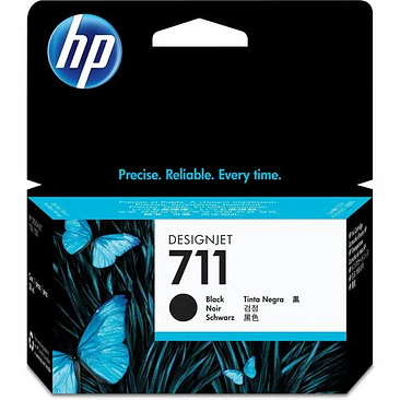 Cartucho de Tinta HP 711 Negro Original CZ129A 1
