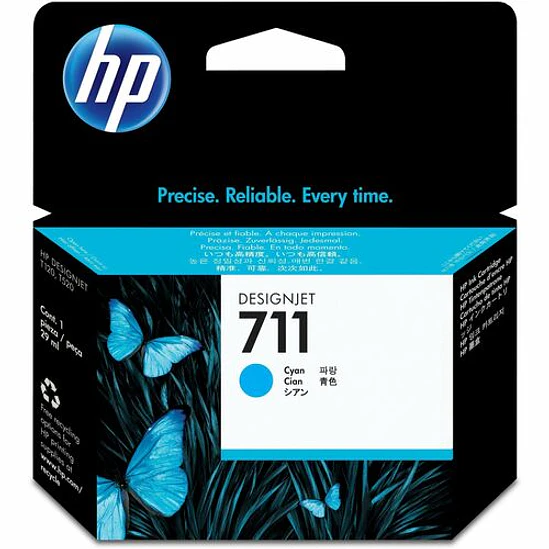 Cartucho de Tinta HP 711 Cian Original CZ130A 1