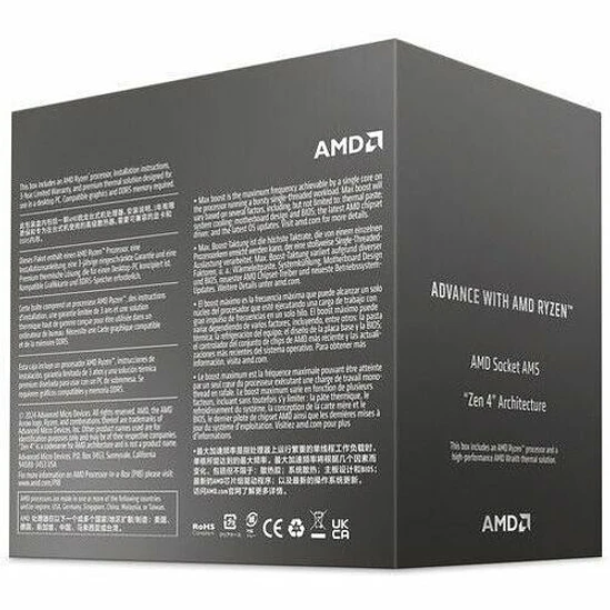 Procesador AMD Ryzen 5 8600G AM5 6 Núcleos 12 Hilos 5GHz 3