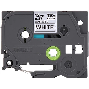 Cinta para Etiquetas Brother TZe-231 Blanca Laminada 12mm 2