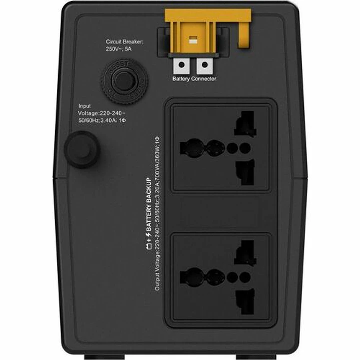 UPS APC Easy UPS 700VA 255W Línea Interactiva AVR Torre 2