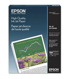 Papel inyección de tinta Epson High Quality Letter S041111