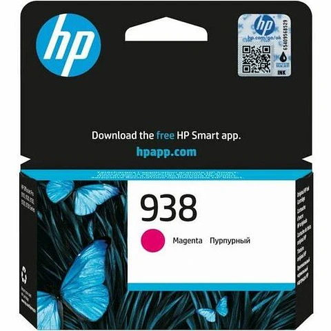 Cartucho de Tinta HP 938 Magenta Original Rendimiento Estándar