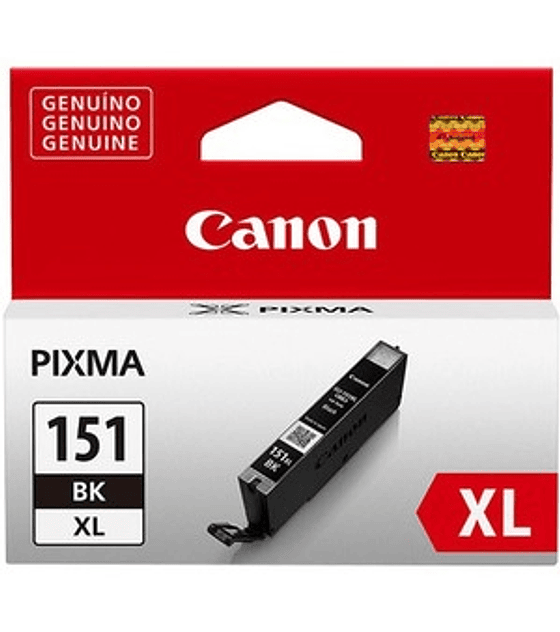 Cartucho de tinta CLI-151BK Canon XL negro