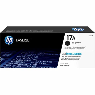 Cartucho de Tóner HP 17A Negro Original CF217A 1