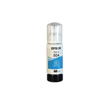 Botella de Tinta Epson T504220-AL Cian Original 70 mL 1