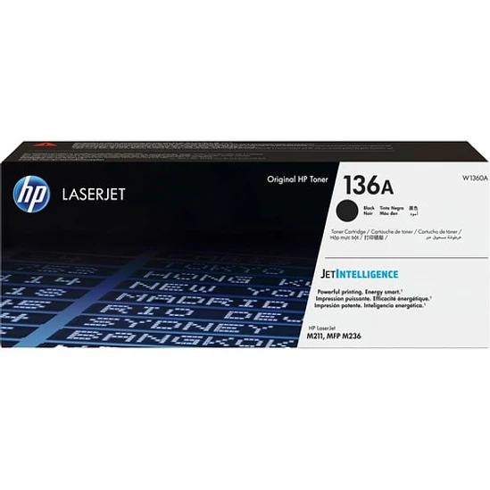 Cartucho de Tóner HP 136A Negro Original W1360A 1