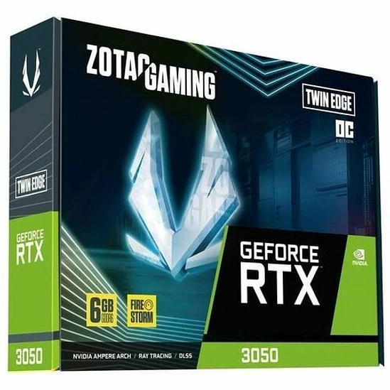 Tarjeta Gráfica Zotac GeForce RTX 3050 6GB GDDR6 ZT-A30510H-10A 2