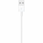 Cable Apple Lightning a USB 1 Metro Blanco MUQW3AM/A - Miniatura 3
