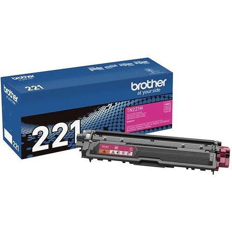 Cartucho de Tóner Brother TN-221M Magenta Original