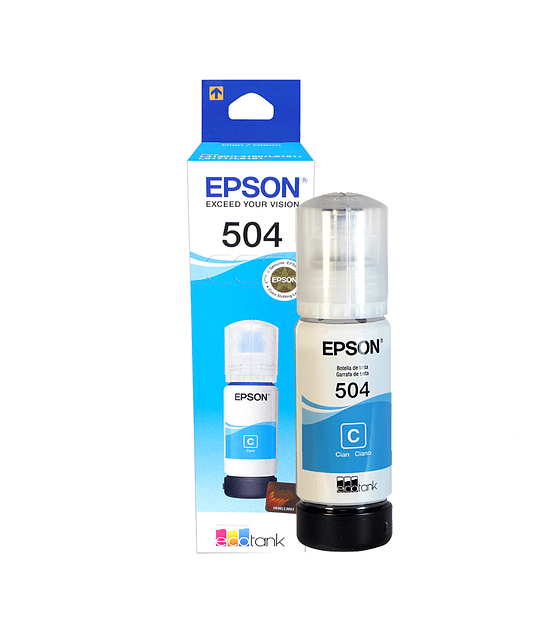 Tinta Epson T504220-AL cyan