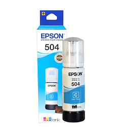 Tinta Epson T504220-AL cyan