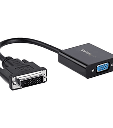 Adaptador Conversor Convertidor Activo de video DVI-D a VGA - Cable - 1080p - 1920x1200