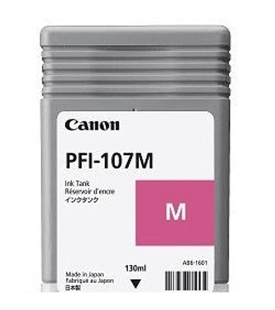 Cartucho de tinta Canon PFI-107M  130 ML