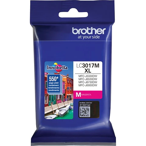 Cartucho de Tinta Brother Innobella LC3017M Magenta Original Alto Rendimiento