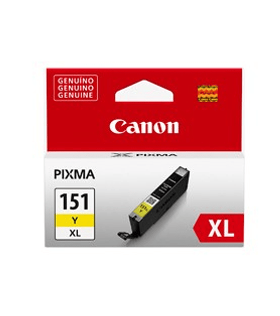 Cartucho de tinta Canon CLI-151 XL amarillo