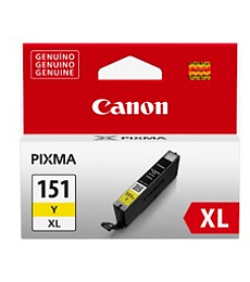 Cartucho de tinta Canon CLI-151 XL amarillo