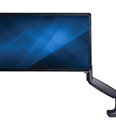 Brazo de Soporte Articulado de Monitor para Escritorio - Servicio Pesado - Negro