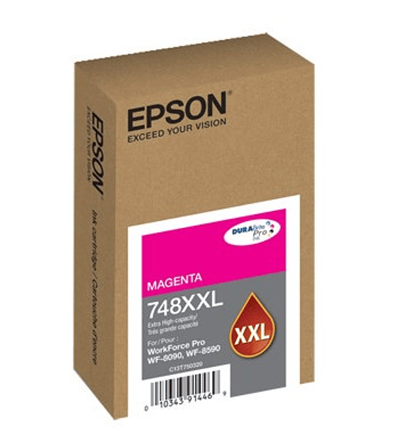 Cartucho de tinta Epson magenta T748XXL320-AL