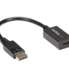 Adaptador Conversor de Video DisplayPort a HDMI Cable Convertidor DP Pasivo Hembra HDMI Macho DP 1920x1200