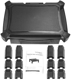 Base de Soporte para Monitor - con Cajón y Altura Ajustable