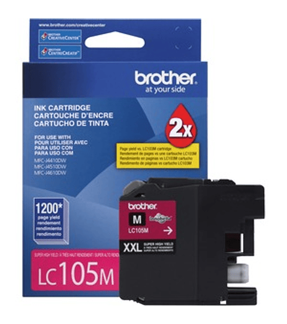 Cartucho de tinta Brother LC-105M