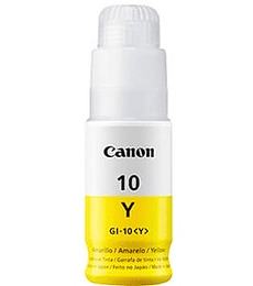 Tinta Canon GI-10 amarilla 70ML