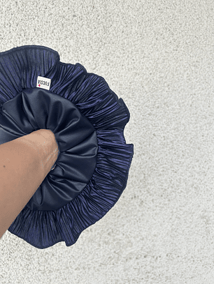 Josefina II azul marino cuerino