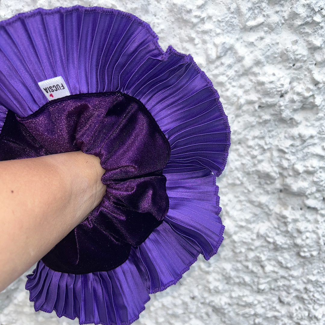 Josefina II morada terciopelo 1