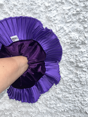 Josefina II morada terciopelo