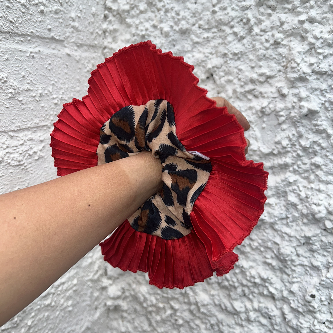 Josefina II animal print roja 2