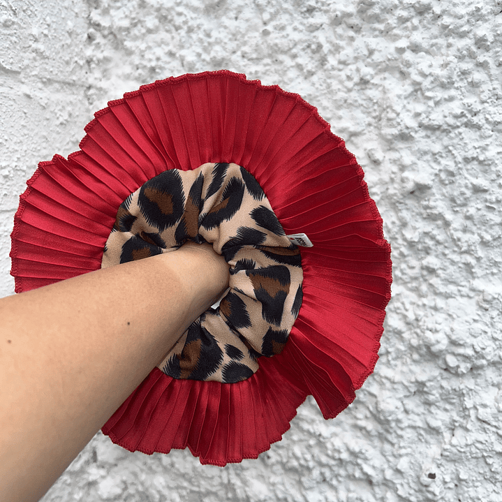 Josefina II animal print roja 1