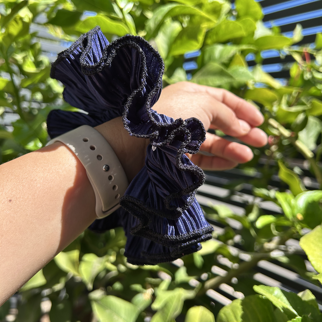 Ruffled azul marino  2