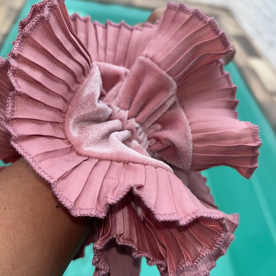 Emilia mini palo rosa terciopelo 2