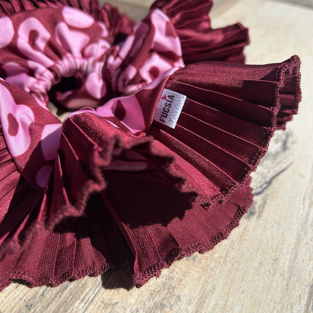 Emilia plus animal print burdeo  3