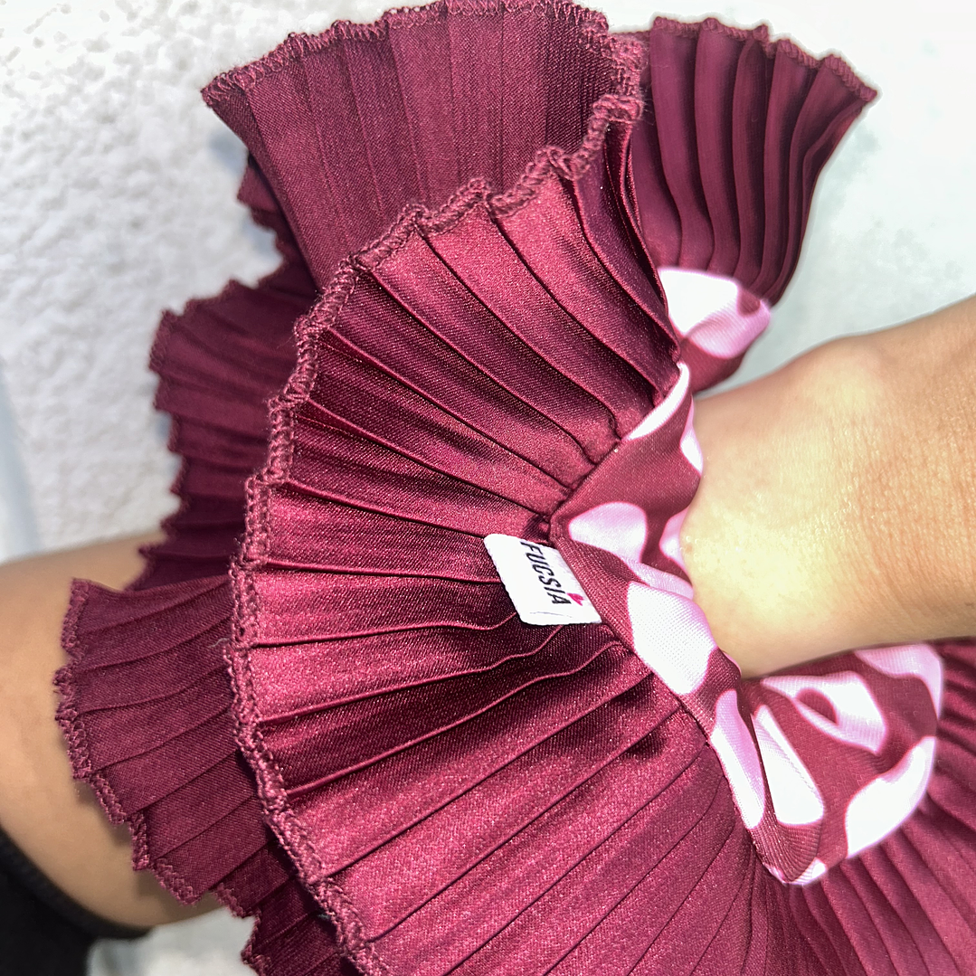 Emilia plus animal print burdeo  4