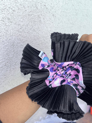 Emilia plus animal print rosa-negro