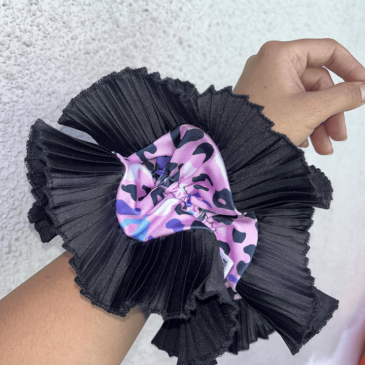 Emilia plus animal print rosa-negro 2