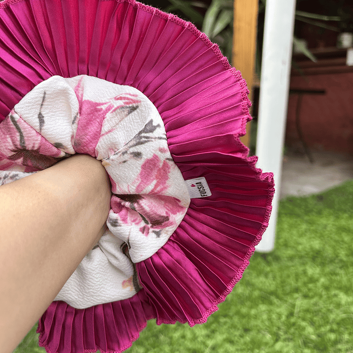 Josefina II Flores magenta  1